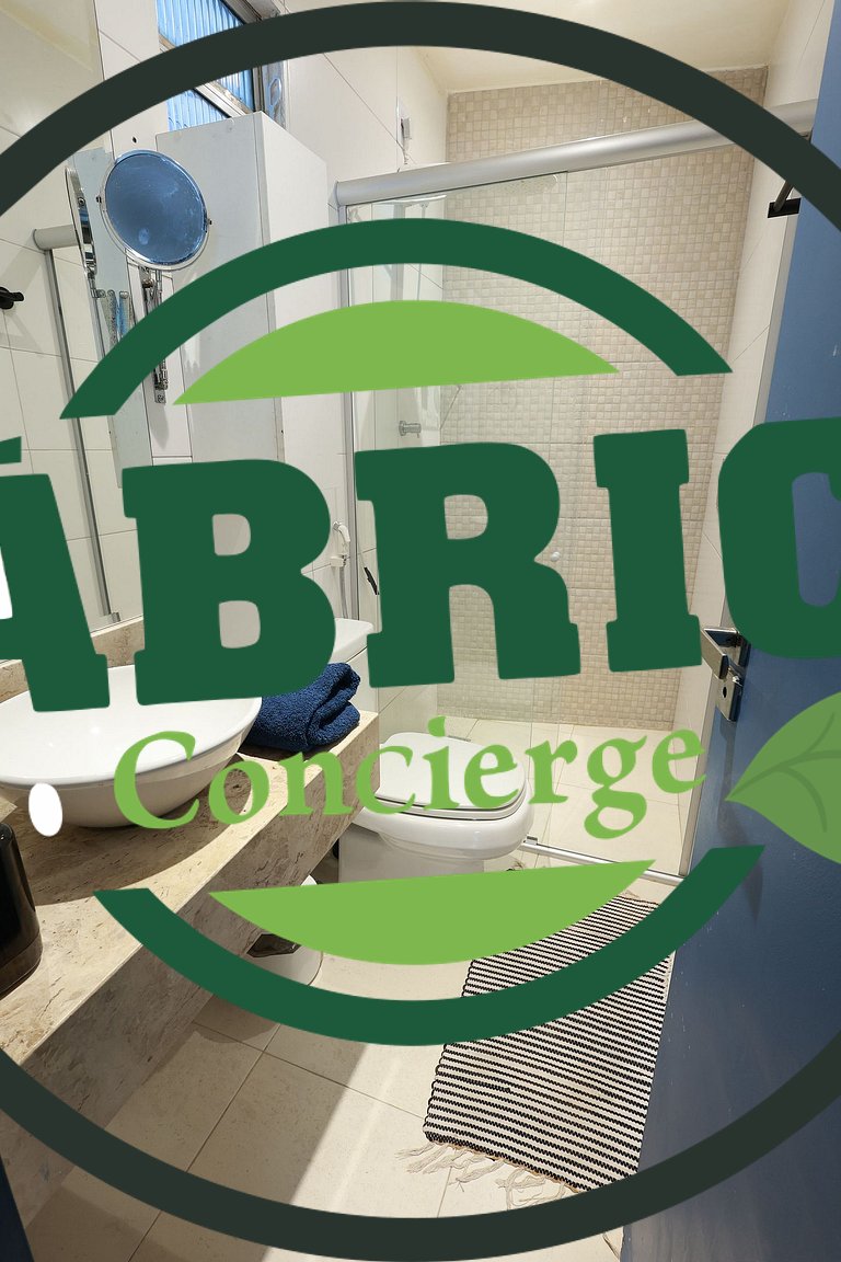 Estúdio DM 1610 — Quarto de casal e sala, perto de tudo.